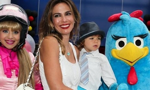 Luciana Gimenez comemora aniversário do filho